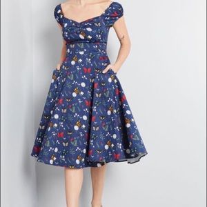 NWT Collectif X Modcloth Dolores Butterfly Dress